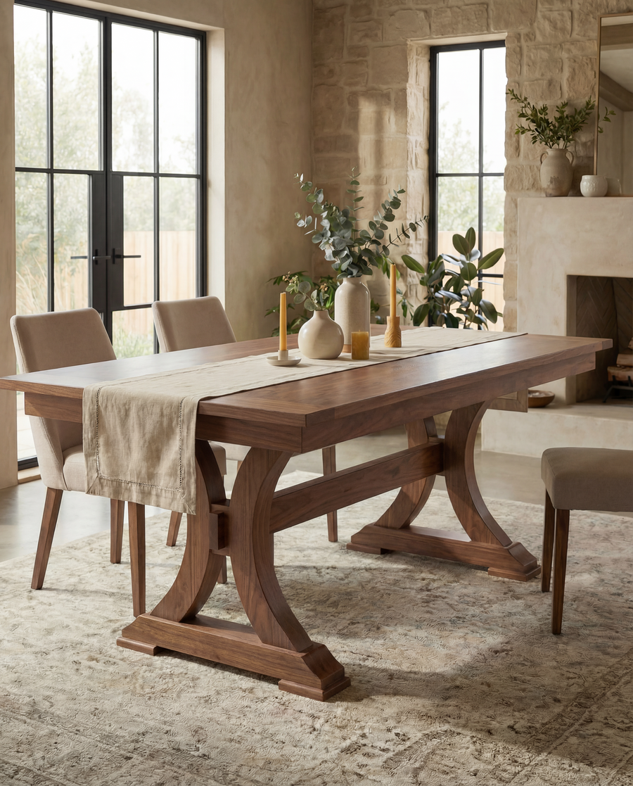 Grain detail on The Sunhaven Table